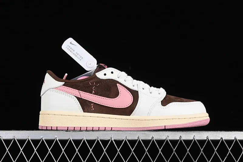 All categories Air Jordan Jordan series basketball shoes Air Jordan 1 Low Travis Scott x Air Jordan 1 Low OG AJ1 Joe 1 undercut low DZ4137-206